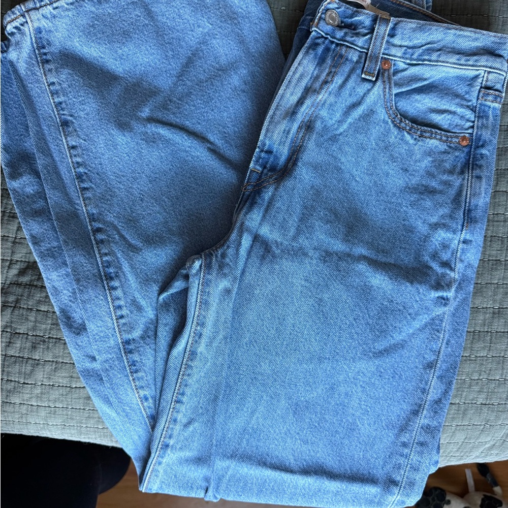 Levi's Light Blue Flare Jeans
